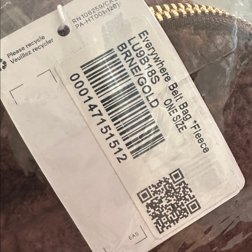 lululemon athletica Brown Sherpa Belt Bag - Picture 5 of 8